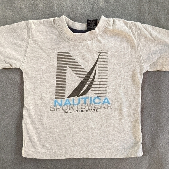 Nautica Other - Boys gray Nautica short sleeve T-shirt size 9 months‎